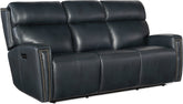 Hooker Furniture Living Room Ruthe ZeroG Power Sofa w/PH & Hidden Console